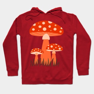 Three toadstools 1 Hoodie